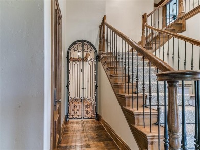 Welcome to this stately 5-bedroom, 5-bathroom custom-built home on Gaillardia Country Club in Oklahoma - for sale on GolfHomes.com, golf home, golf lot
