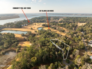 Incredible lot 1+acre on Cat Island. Near the end of Ridge Road on The Sanctuary Golf Club At Cat Island in South Carolina - for sale on GolfHomes.com, golf home, golf lot