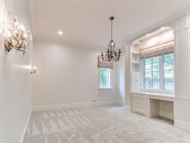 Welcome to this stately 5-bedroom, 5-bathroom custom-built home on Gaillardia Country Club in Oklahoma - for sale on GolfHomes.com, golf home, golf lot