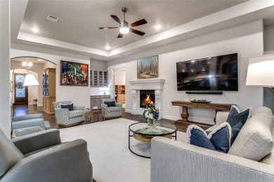 Step into refined luxury with this exquisite one-story residence on The Tribute At the Colony in Texas - for sale on GolfHomes.com, golf home, golf lot