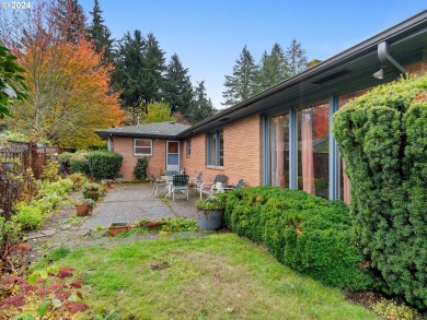 One level mid century time capsule with golf course view on on Glendoveer Golf Course in Oregon - for sale on GolfHomes.com, golf home, golf lot