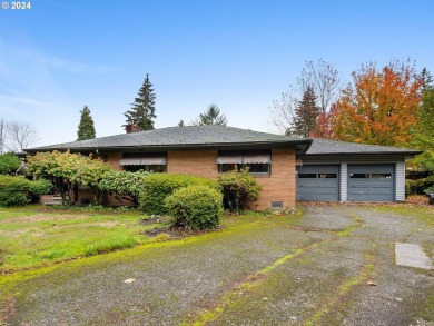 One level mid century time capsule with golf course view on on Glendoveer Golf Course in Oregon - for sale on GolfHomes.com, golf home, golf lot