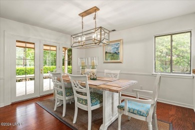 This beautifully renovated 3-bedroom, 2-bath coastal home is on Sea Pines Country Club in South Carolina - for sale on GolfHomes.com, golf home, golf lot