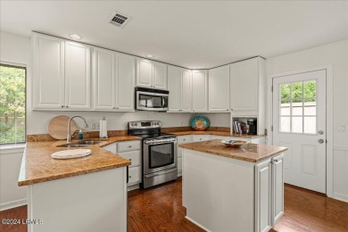 This beautifully renovated 3-bedroom, 2-bath coastal home is on Sea Pines Country Club in South Carolina - for sale on GolfHomes.com, golf home, golf lot