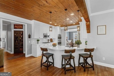 This stunning luxury home at 4027 Hickory Fairway Drive on The Golf Club At Bradshaw Farm in Georgia - for sale on GolfHomes.com, golf home, golf lot