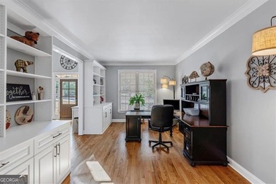 This stunning luxury home at 4027 Hickory Fairway Drive on The Golf Club At Bradshaw Farm in Georgia - for sale on GolfHomes.com, golf home, golf lot