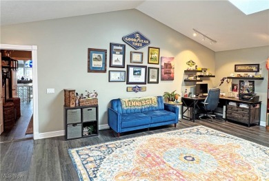 This modern ranch cluster home set on the 10th fairway has on  in Ohio - for sale on GolfHomes.com, golf home, golf lot