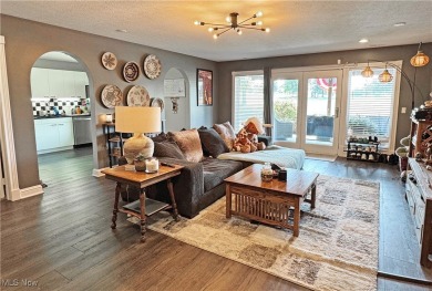 This modern ranch cluster home set on the 10th fairway has on  in Ohio - for sale on GolfHomes.com, golf home, golf lot