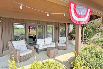 This modern ranch cluster home set on the 10th fairway has on  in Ohio - for sale on GolfHomes.com, golf home, golf lot