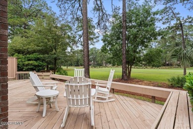 This beautifully renovated 3-bedroom, 2-bath coastal home is on Sea Pines Country Club in South Carolina - for sale on GolfHomes.com, golf home, golf lot