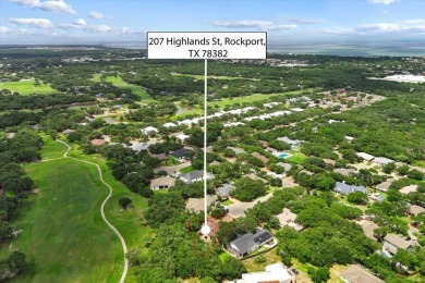 Nestled on a quiet, private cul-de-sac in the Rockport Country on Rockport Country Club in Texas - for sale on GolfHomes.com, golf home, golf lot