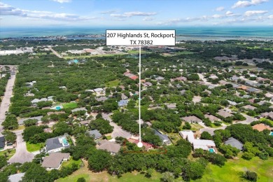 Nestled on a quiet, private cul-de-sac in the Rockport Country on Rockport Country Club in Texas - for sale on GolfHomes.com, golf home, golf lot