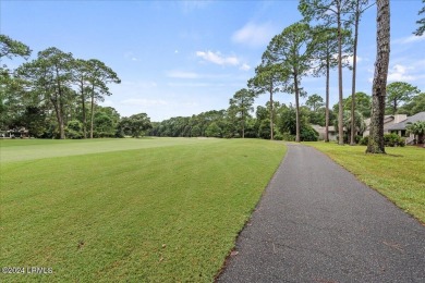 This beautifully renovated 3-bedroom, 2-bath coastal home is on Sea Pines Country Club in South Carolina - for sale on GolfHomes.com, golf home, golf lot