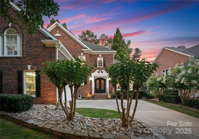 Discover an all-brick executive home perfectly situated on the on River Run Country Club in North Carolina - for sale on GolfHomes.com, golf home, golf lot