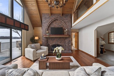 Timeless Tudor elegance meets effortless lake living in this on The Club At Porto Cima in Missouri - for sale on GolfHomes.com, golf home, golf lot