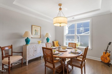 Step into this beautifully crafted, 5BR/4BA gem, ideal for on The Preserve At Jordan Lake Golf Club in North Carolina - for sale on GolfHomes.com, golf home, golf lot
