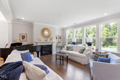 Step into this beautifully crafted, 5BR/4BA gem, ideal for on The Preserve At Jordan Lake Golf Club in North Carolina - for sale on GolfHomes.com, golf home, golf lot
