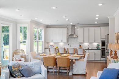 Step into this beautifully crafted, 5BR/4BA gem, ideal for on The Preserve At Jordan Lake Golf Club in North Carolina - for sale on GolfHomes.com, golf home, golf lot
