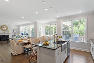 Step into this beautifully crafted, 5BR/4BA gem, ideal for on The Preserve At Jordan Lake Golf Club in North Carolina - for sale on GolfHomes.com, golf home, golf lot