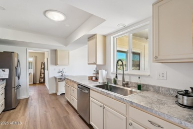 Priced to sell! This fully renovated gemini twin is ready for on Sun City Lakes West and East in Arizona - for sale on GolfHomes.com, golf home, golf lot
