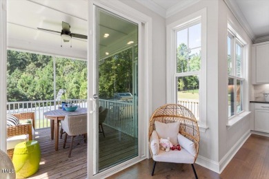 Step into this beautifully crafted, 5BR/4BA gem, ideal for on The Preserve At Jordan Lake Golf Club in North Carolina - for sale on GolfHomes.com, golf home, golf lot