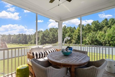 Step into this beautifully crafted, 5BR/4BA gem, ideal for on The Preserve At Jordan Lake Golf Club in North Carolina - for sale on GolfHomes.com, golf home, golf lot
