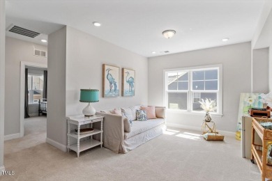 Step into this beautifully crafted, 5BR/4BA gem, ideal for on The Preserve At Jordan Lake Golf Club in North Carolina - for sale on GolfHomes.com, golf home, golf lot
