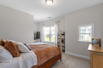 Step into this beautifully crafted, 5BR/4BA gem, ideal for on The Preserve At Jordan Lake Golf Club in North Carolina - for sale on GolfHomes.com, golf home, golf lot