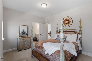 Step into this beautifully crafted, 5BR/4BA gem, ideal for on The Preserve At Jordan Lake Golf Club in North Carolina - for sale on GolfHomes.com, golf home, golf lot
