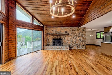 This beautiful completely remolded Home in Sky Valley offers one on Sky Valley Resort and Country Club in Georgia - for sale on GolfHomes.com, golf home, golf lot