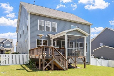 Step into this beautifully crafted, 5BR/4BA gem, ideal for on The Preserve At Jordan Lake Golf Club in North Carolina - for sale on GolfHomes.com, golf home, golf lot