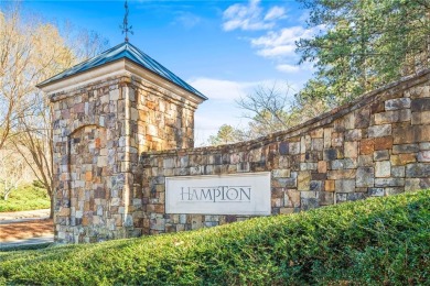 Charming traditional home has great curb appeal and floor plan on Hampton Golf Village in Georgia - for sale on GolfHomes.com, golf home, golf lot