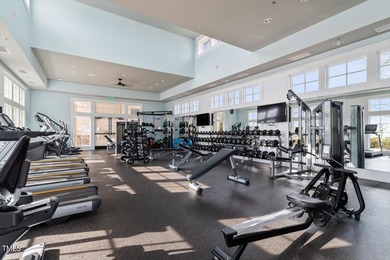 UPDATE: Back deck is now painted. See updated picture #43 on The Preserve At Jordan Lake Golf Club in North Carolina - for sale on GolfHomes.com, golf home, golf lot