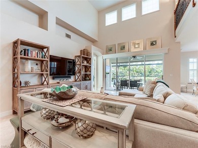 Enjoy breathtaking sunsets and a stunning lake view from this on Shadow Wood Country Club in Florida - for sale on GolfHomes.com, golf home, golf lot