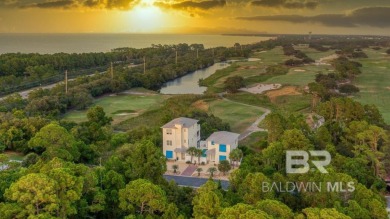 Main house with elevator, 4 beds, 3 full & 2 half baths. Guest on Kiva Dunes Golf Club in Alabama - for sale on GolfHomes.com, golf home, golf lot