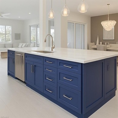 Elegant and modern describes this newly renovated 3 Bedroom on The Rookery At Marco in Florida - for sale on GolfHomes.com, golf home, golf lot