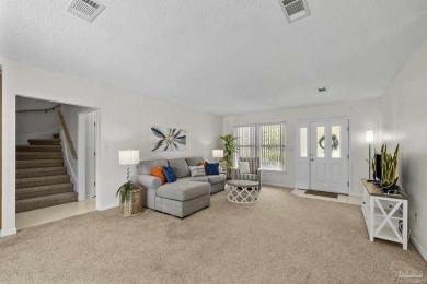 Welcome to waterfront living in the highly sought-after Santa on Tiger Point Golf and Country Club in Florida - for sale on GolfHomes.com, golf home, golf lot