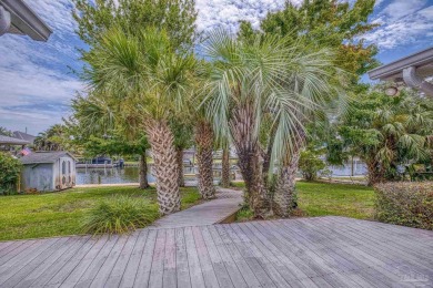 Welcome to waterfront living in the highly sought-after Santa on Tiger Point Golf and Country Club in Florida - for sale on GolfHomes.com, golf home, golf lot