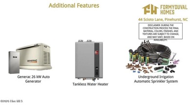 This thoughtfully designed home built by local builders on Pinehurst  No. 6 Golf Course in North Carolina - for sale on GolfHomes.com, golf home, golf lot