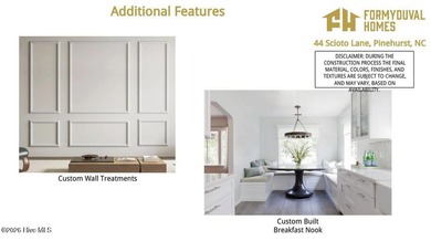 This thoughtfully designed home built by local builders on Pinehurst  No. 6 Golf Course in North Carolina - for sale on GolfHomes.com, golf home, golf lot