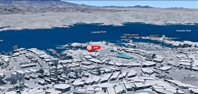 Up-close panoramic lake views right from your front patio inside on London Bridge Golf Course in Arizona - for sale on GolfHomes.com, golf home, golf lot