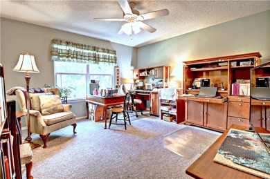 4th bedroom with 3rd full bathroom in walk-out basement on Bella Vista Country Club and Golf Course in Arkansas - for sale on GolfHomes.com, golf home, golf lot