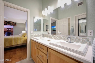 A Greenbriar you can't miss! Thoughtfully expanded and updated on Eagles Nest at Pebble Creek in Arizona - for sale on GolfHomes.com, golf home, golf lot