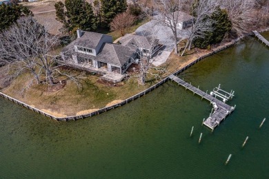 Nestled at the end of a quiet street on Indian Creek, with on Indian Creek Yacht and Country Club in Virginia - for sale on GolfHomes.com, golf home, golf lot