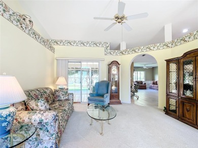 Lovely stucco turn-key 3 bedroom/2 bath, ASPEN style home in on Eagle Ridge At Spruce Creek Country Club in Florida - for sale on GolfHomes.com, golf home, golf lot