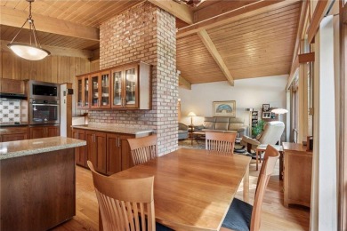 This classic mid-century modern home makes a dramatic statement on Brookview Golf Course - Brookview in Minnesota - for sale on GolfHomes.com, golf home, golf lot