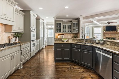 Behind the gates of White Columns, the most important work is on White Columns Country Club in Georgia - for sale on GolfHomes.com, golf home, golf lot