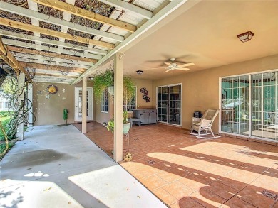 Lovely stucco turn-key 3 bedroom/2 bath, ASPEN style home in on Eagle Ridge At Spruce Creek Country Club in Florida - for sale on GolfHomes.com, golf home, golf lot