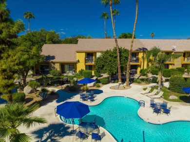 HUGE PRICE REDUCTION!! Bright loft condo, furnished with views on Indian Palms Country Club and Resort in California - for sale on GolfHomes.com, golf home, golf lot