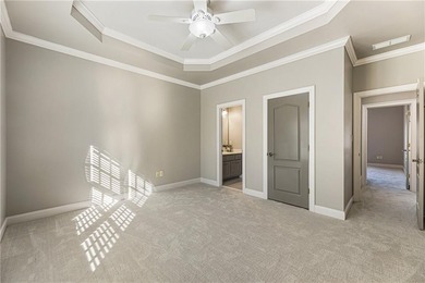 Behind the gates of White Columns, the most important work is on White Columns Country Club in Georgia - for sale on GolfHomes.com, golf home, golf lot